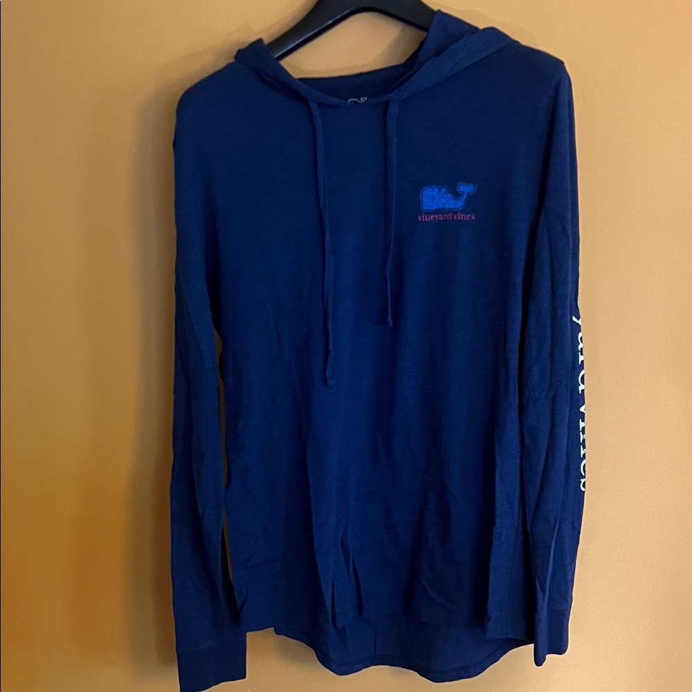 Vineyard Vines Men's Navy Hoodie Sweater